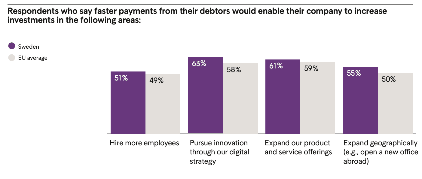 Skärmdump från European Payment Report 2020.