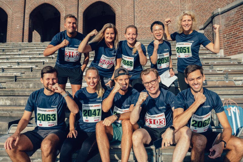 capcito team stockholm running